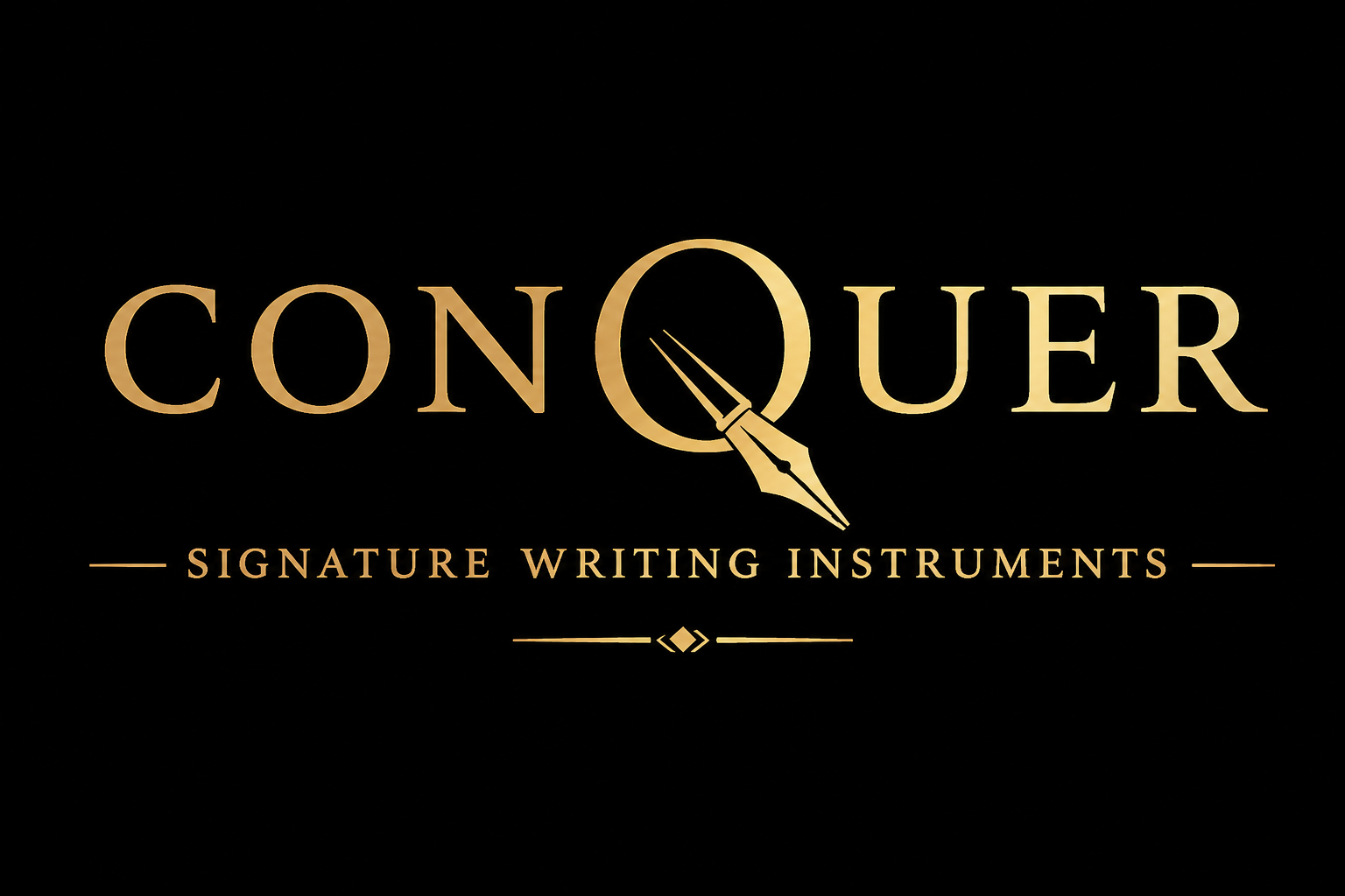 CONQUER — Signature Writing Instruments